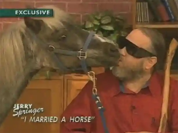 Jerry Springer - I Married A Horse