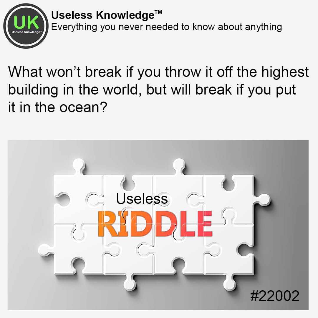 Riddles for Adults - 99 Best Riddles - Useless Knowledge™