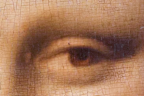 Mona Lisa No Eyebrows
