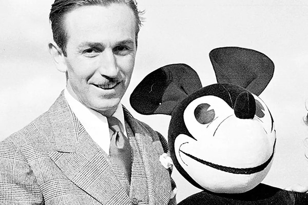 Walt Disney Afraid of Mice